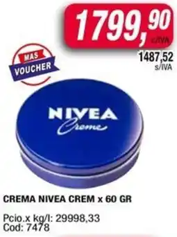 Maxiconsumo Nivea crema crem oferta