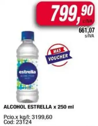 Maxiconsumo Estrella alcohol oferta