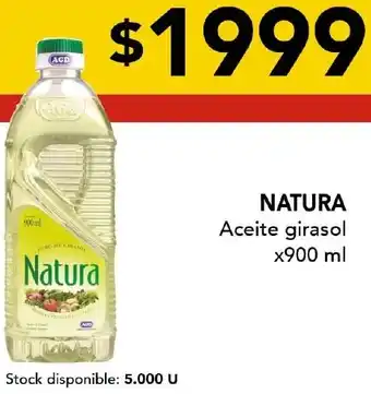 Nini Mayorista Natura aceite girasol oferta