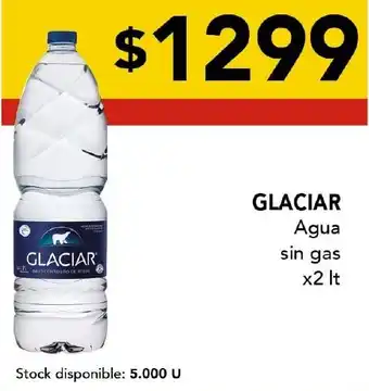 Nini Mayorista Glaciar agua sin gas oferta