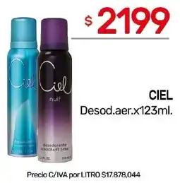 Nini Mayorista CIEL Desod.aer. oferta