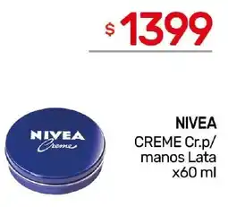 Nini Mayorista Nivea creme cr.p/ manos lata oferta