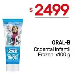 Nini Mayorista ORAL-B Cr.dental infantil frozen oferta