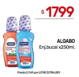 Nini Mayorista Algabo enj.bucal oferta