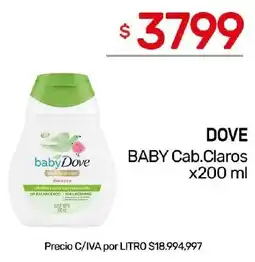 Nini Mayorista Dove baby cab.claros oferta