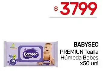 Nini Mayorista Babysec premiun toalla húmeda bebes oferta