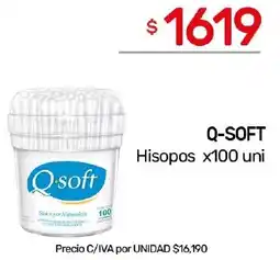 Nini Mayorista Q-soft hisopos oferta