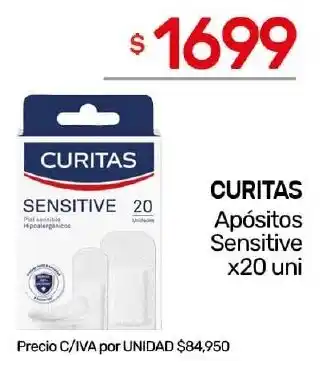 Nini Mayorista Curitas apósitos sensitive oferta