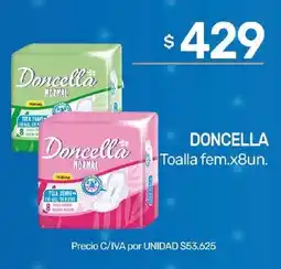 Nini Mayorista Doncella toalla fem. oferta