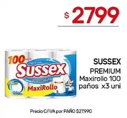 Nini Mayorista Sussex premium maxirollo oferta