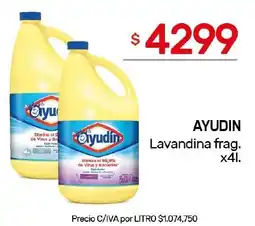 Nini Mayorista Ayudin lavandina frag. oferta