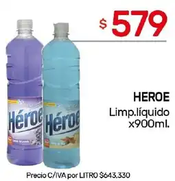 Nini Mayorista Heroe limp.líquido oferta