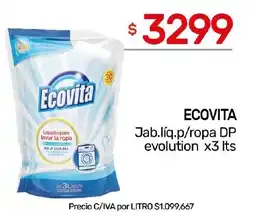 Nini Mayorista Ecovita jab.líq.p/ropa dp evolution oferta
