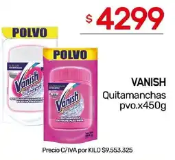 Nini Mayorista Vanish quitamanchas pvo. oferta
