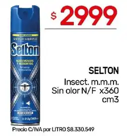 Nini Mayorista Selton insect. m.m.m. sin olor n/f oferta