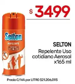 Nini Mayorista Selton repelente uso cotidiano aerosol oferta