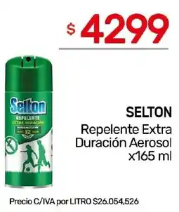 Nini Mayorista Selton repelente extra duración aerosol oferta