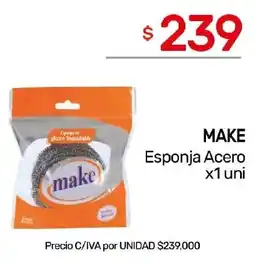 Nini Mayorista Make esponja acero oferta