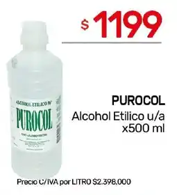 Nini Mayorista Purocol alcohol etilico u/a oferta