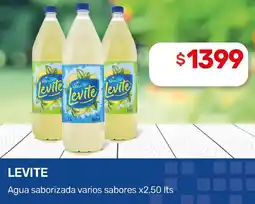 Nini Mayorista Levite agua saborizada varios sabores oferta