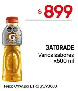 Nini Mayorista Gatorade varios sabores oferta