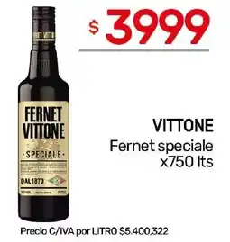 Nini Mayorista Vittone fernet speciale oferta