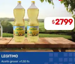 Nini Mayorista Legitimo aceite girasol oferta