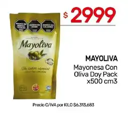 Nini Mayorista Mayoliva mayonesa con oliva doy pack oferta