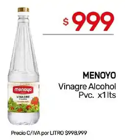 Nini Mayorista Menoyo vinagre alcohol pvc. oferta
