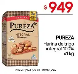 Nini Mayorista Pureza harina de trigo integral 100% oferta