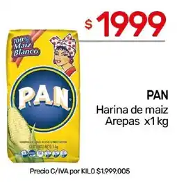 Nini Mayorista Pan harina de maiz arepas oferta