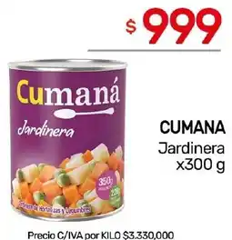 Nini Mayorista Cumana jardinera oferta