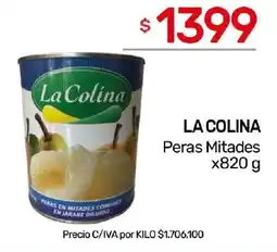 Nini Mayorista La colina peras mitades oferta