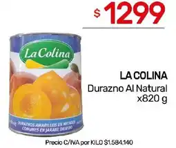 Nini Mayorista La colina durazno al natural oferta