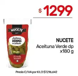 Nini Mayorista Nucete aceituna verde dp oferta