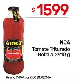 Nini Mayorista Inca tomate triturado botella oferta
