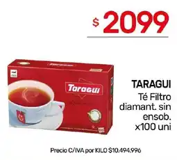 Nini Mayorista Taragui té filtro diamant. sin ensob. oferta