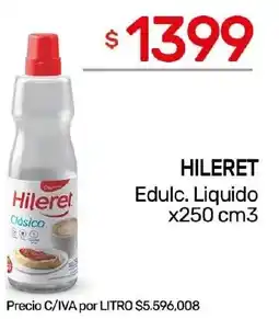 Nini Mayorista Hileret edulc. liquido oferta