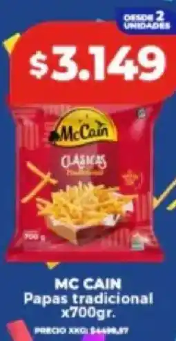 Supermayorista Vital Mc cain papas tradicional oferta