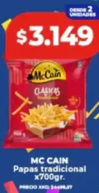 Supermayorista Vital Mc cain papas tradicional oferta