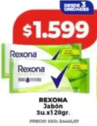 Supermayorista Vital Rexona jabón oferta