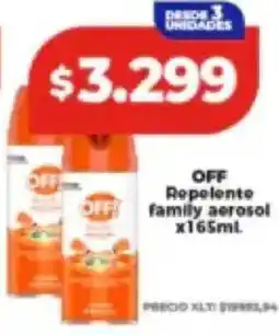 Supermayorista Vital Off family aerosol oferta