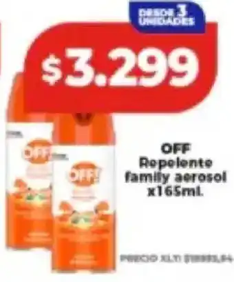 Supermayorista Vital Off family aerosol oferta