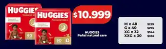 Supermayorista Vital Huggies pañal natural care oferta