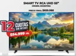 Supermayorista Vital Smart tv rca uhd 55" oferta