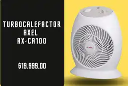 Musimundo Axel turbocalefactor ax-ca100 oferta