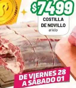 Almacor Costilla de novillo oferta