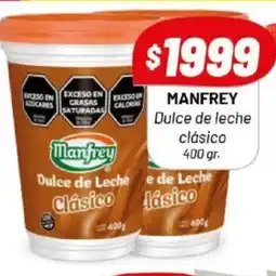 Almacor Manfrey dulce de leche clásico oferta