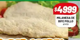 Almacor Milanesa de bife pollo oferta