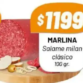 Almacor Marlina salame milan clásico oferta